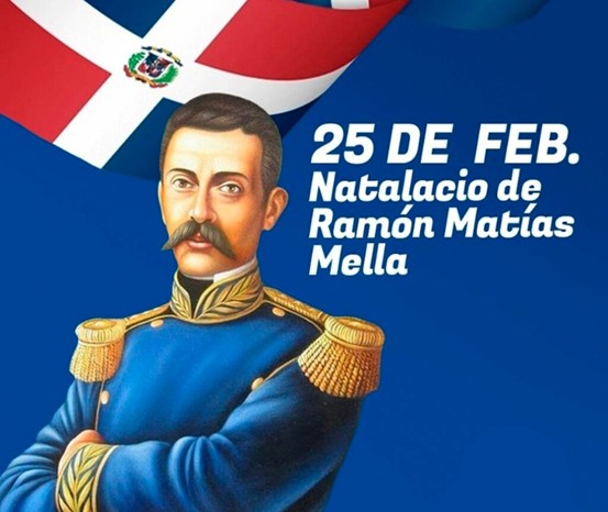 NATALICO DE RAMON MATIAS MELLA UNO DE LOS PADRE DE LA PATRIA
