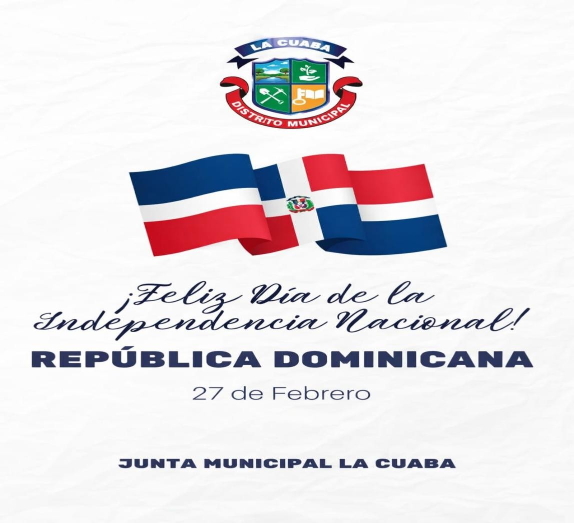 CELEBRANDO UN AÑO MAS DE NUESTRAS INDEPENDCIA DOMINICANA